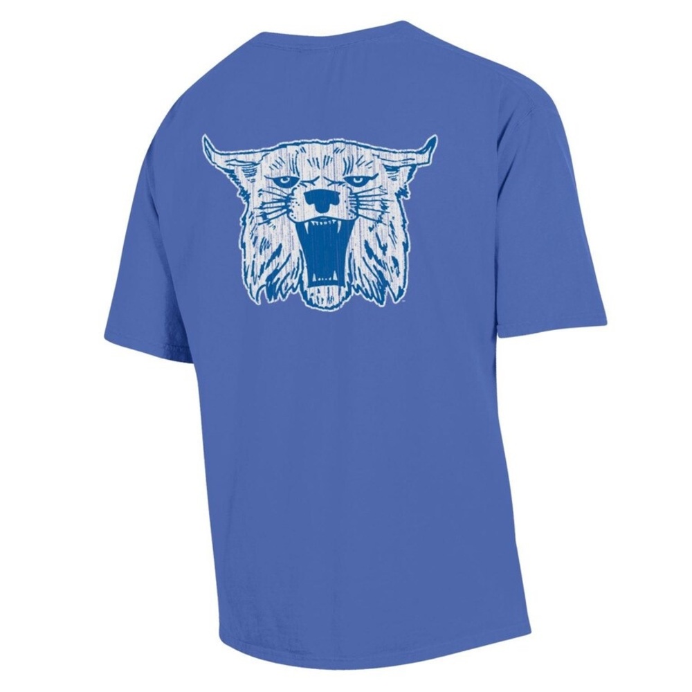 Men's Comfort Wash Royal Kentucky Wildcats Vintage Logo T-Shirt NWT XL - Picture 1 of 5
